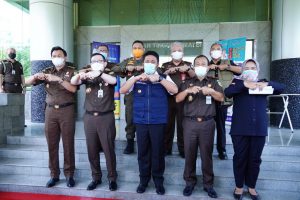 Tinjau Vaksinasi Kejati Sumsel, Target HD 17 Agustus 2021 Vaksinasi Sumsel Selesai