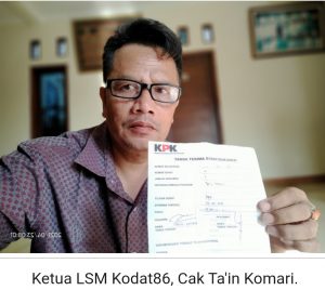 PT Persero Batam (BUMN) di Laporkan ke KPK