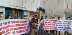 Penghuni Apartemen Gold Coast atau Oakwood PIK Tolak  Isolasi WNA Di Tempat Tinggalnya