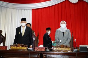 MY Hadiri Rapat Paripurna XXVIII DPRD Sumsel