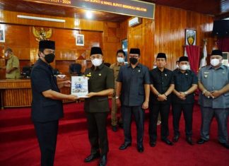 DPRD Bengkulu Selatan Gelar Rapat Paripurna Serah Terima Jabatan Bupati Bengkulu Selatan