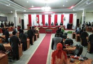 DPRD Kab. lebong Gelar Rapat Paripurna Istimewa Dengan Agenda Penyampaian Pidato Bupati Periode 2021 – 2024