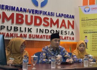 Ombudsman Akan Uji Efektivitas Pelayanan Publik di Sumsel