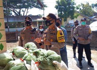 Polres Sergai Gelar Minggu Kasih ke Gereja Penthakosta Desa Suka Damai