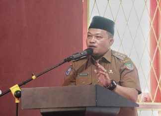 Hadiri Pelantikan PMI Seluma, Bupati Minta Pengurus Bersedekah