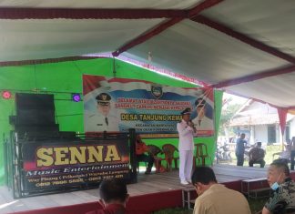 Berkharisma Penuh Wibawa Sangkut Zainuri Nahkodai Desa Tanjung Kemala
