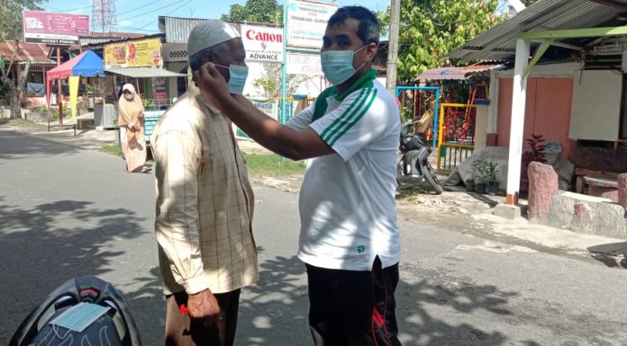 Lurah Mekar Baru Sosialisasikan Protokol Kesehatan Covid-19 ke Masyarakat
