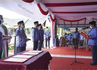 Lantik 289 Pejabat, Gubernur Untuk Pembenahan Dan Pemantapan Organisasi