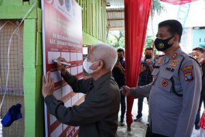 Lingkungan I Kelurahan Kisaran Naga Ditetapkan Sebagai Kampung Tangguh Anti Narkoba