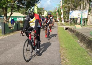Dandim 1206/Putussibau Pimpin Gowes Sehat Bersama Anggota