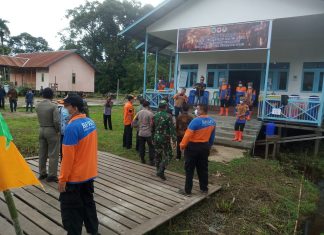 Hadiri Pembentukan dan Pelatihan Relawan Kebakaran Desa, Ini Harapan Babinsa Koramil 1206/12 – Kalis
