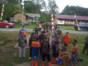 Pembentukan Dan Pelatihan Relawan Pemadam Kebakaran Di Kalis, Ini Pesan Babinsa Koramil 1206-12 Kalis