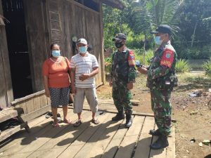 Masyarakat Senang Karena Sudah Di Kunjungi Bapak TNI