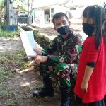 Anak-Anak Kampung Darham Sangat Akrab Dengan Anggota Satgas
