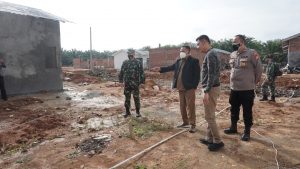 Bupati Tinjau Perumahan TNI-Polri di Babatan