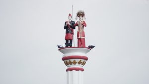 Cat Baru, Tugu Pengantin Seluma “Alap” Lagi