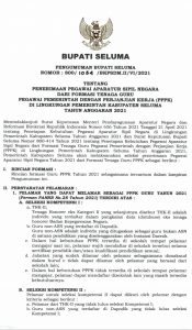 Bakal Diterima 1085 PPPK Guru di Lingkungan Pemkab Seluma, Ini Tahapan dan Kuotanya