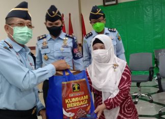 Kemenkumham Berikan Bansos “Kumham Peduli,Kumham Berbagi”