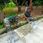 Gunakan Alat Sederhana Untuk Mengerjakan sasaran Fisik Program TMMD