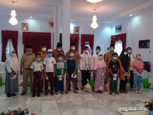 Pemkab dan Baznas Kembali Salurkan  Salurkan Infak dan Sedekah Untuk Anak Yatim
