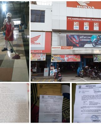 Sebelum Di PHK, Mekanik Dealer Honda Nagoya Dijadikan Patung Pajangan dan Petugas CS