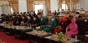 Paripurna Istimewa HUT RI ke-76, DPRD Seluma dan Forkopimda Dengarkan Pidato Kenegaraan Secara Virtual