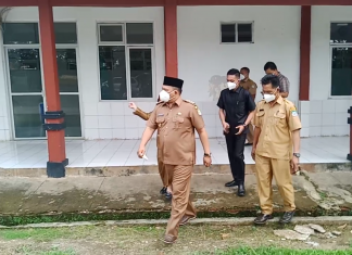 Sidak ke RSUD Tais, Bupati Cek Faskes Penanganan Covid