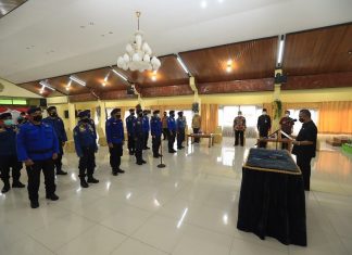 Walikota Tarakan Lantik Petugas Damker