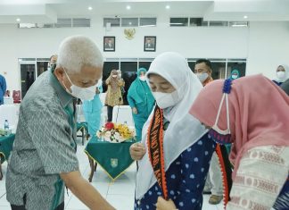 Ny. Hj. Titiek Sugiarti di Kukuhkan Sebagai Bunda PAUD Kabupaten Asahan Tahun 2021