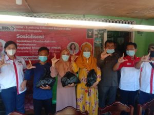 Serukan ‘Ayo Vaksin’, DPD Lira Lebong Gelar Sosialisasi dan Bagi Sembako
