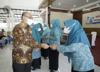 TP PKK Kabupaten Asahan Gelar Rokornis Tahun 2021