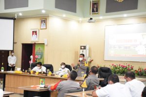 Sergai Gelar Rakor Penanganan Covid-19, Bupati: “Kerja Keras dan Sinergitas Tidak Akan Mengkhianati Hasil”