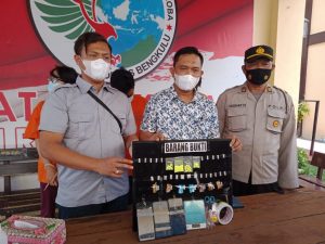 Polres Bengkulu Berhasil Ringkus 3 Pelaku Transaksi Sabu dan Ekstasi