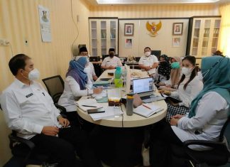 Laksanakan Entry Meeting, Kepala Perpusda Provinsi Bengkulu : Semoga Nilai Lebih Meningkat dari Tahun Sebelumnya