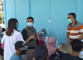 Anggota Dewan Selenggarakan Vaksinasi di Sagulung, Bantu Masyarakat Keluar Zona Pandemi Covid-19