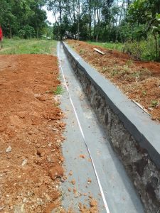 Diduga Kepala Kampung Bukit Batu Meraup Keuntungan Pribadi Dengan Borongkan Bangunan DD Drainase Didusun 6