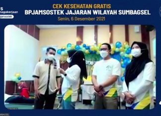 HUT ke -44, BPJamsostek Bersama PMI Provinsi Bengkulu Gelar Aksi Donor Darah