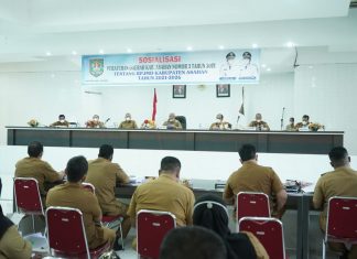 Pemerintah Kabupaten Gelar Sosialisasi Perda Nomor 3 tahun 2021 Tentang RPJMD Tahun 2021-2026 Kabupaten Asahan