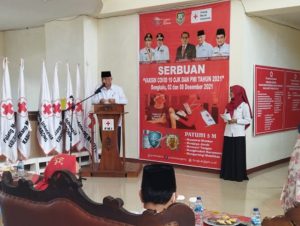 Bersama OJK, Palang Merah Indonesia Provinsi Bengkulu Gelar Serbuan Vaksinasi Tahap II