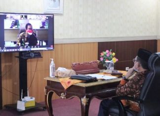 Optimalisasi Pelaksanaan Jamsostek, Pemprov Hadiri Rapat Monitoring Secara Virtual