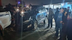 Tabrakan Maut ,Kades Sumber Harapan Meninggal Dunia