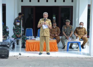 Bupati Asahan Berikan Arahan Kepada Personil Satpol PP Kabupaten Asahan