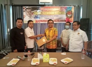 Wakil Bupati Hadiri Muscab Taekwondo Indonesia Kabupaten Batu Bara