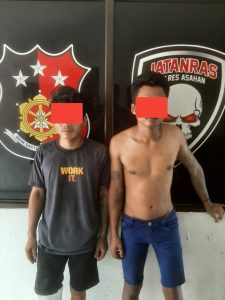 Unit Jatanras Sat Reskrim Polres Asahan Tembak 2 Pelaku Pencurian di Area Perkuburan Kristen P.K.O.K