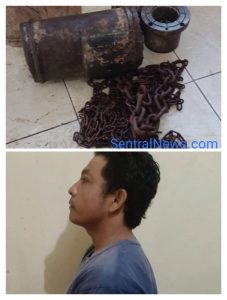 Terekam CCTV, 2 Orang Pelaku Pencurian Diamankan Unit Reskrim Polsek Teluk Nibung