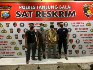 Satreskrim Polres Tanjung Balai Tangkap Mafia Penyelundupan PMI