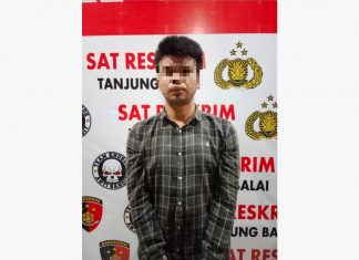 RRP Alias Nanda Pelaku Curanmor Buron Satu Bulan Berhasil Diamankan Sat Reskrim Polres Tanjung Balai