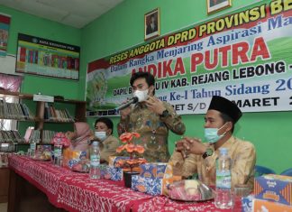 Andika Putra Perjuangkan Keluhan Warga Rejang Lebong – Lebong