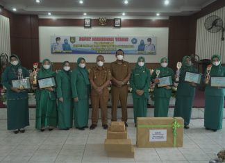 Asisten Pemerintahan dan Kesejahteraan Rakyat Buka Rakornis TP PKK Kabupaten Asahan