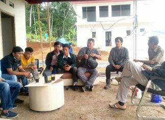Anggota DPRD Dapil II Lebong Kunjungi UMKM Kopi Robusta Tebo Lai